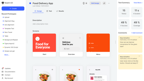 Quant-UX is OpenSource and free